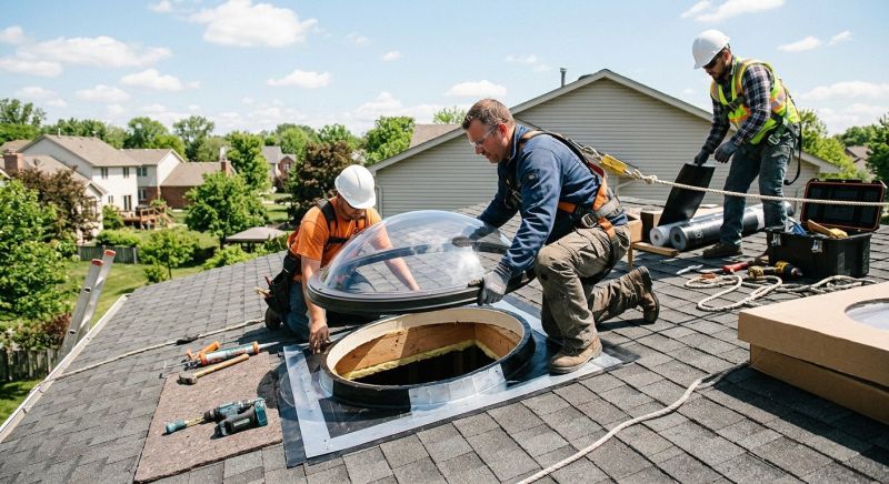 Dome Skylight Installation in Marin County, CA