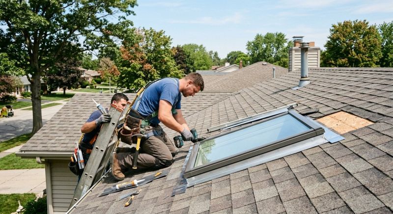 Roof Skylight Installation in Renton, WA