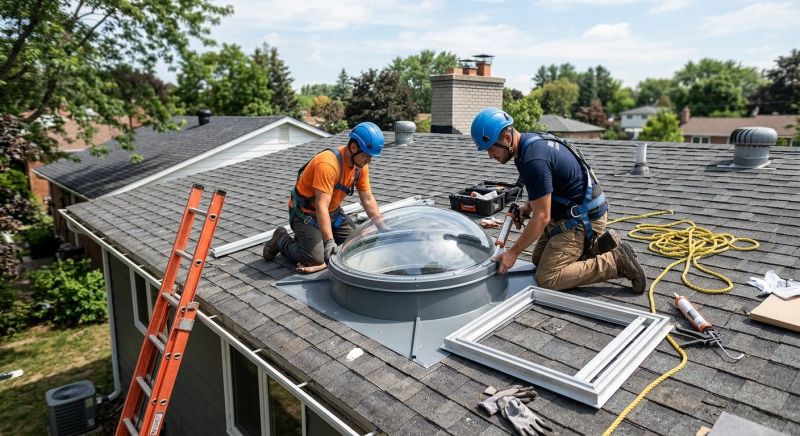 Dome Skylight Replacement in Renton, WA