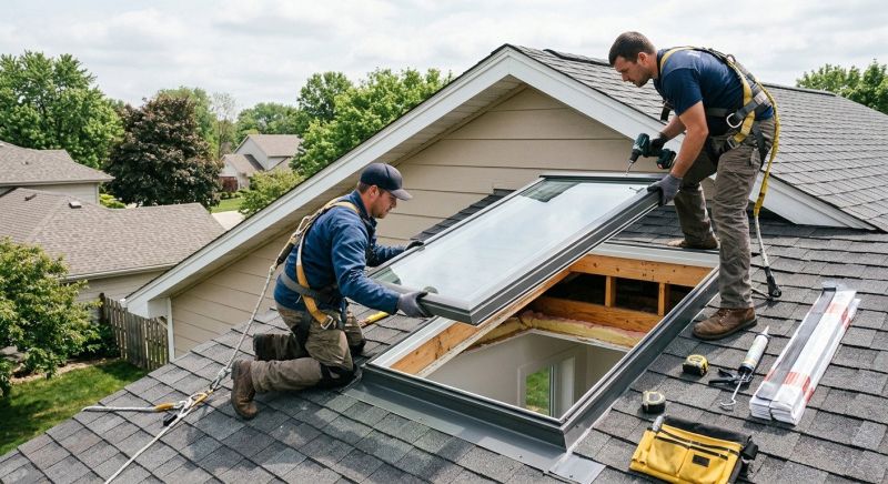 Roof Skylight Installation in Puyallup, WA