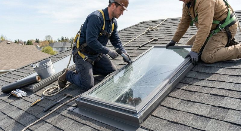 Skylight Glass Replacement in Gig Harbor, WA